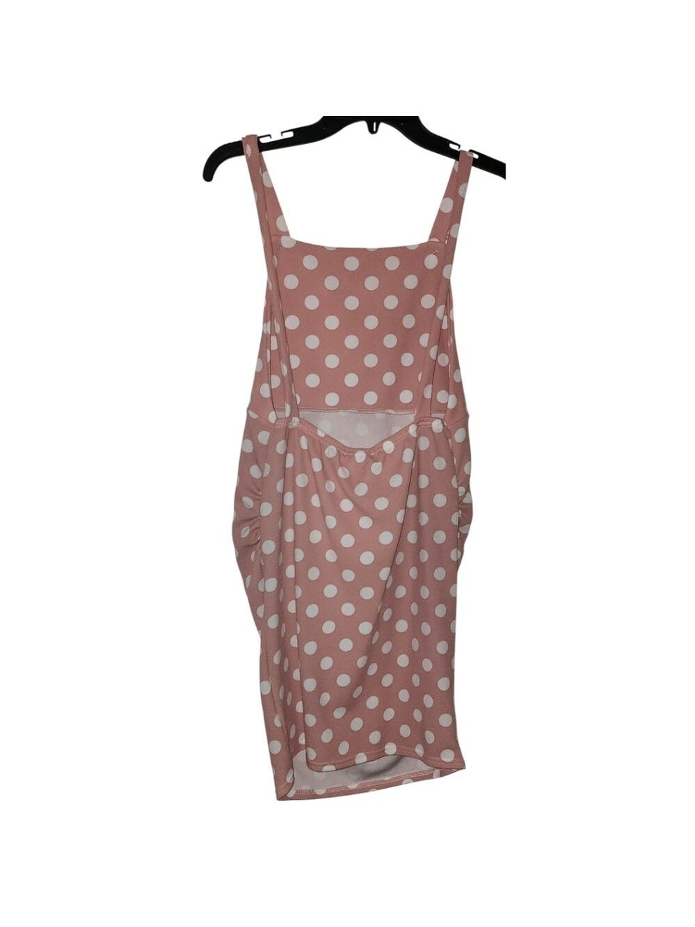 Boohoo Maternity Polka Dot Dress Size 10 NWT - Picture 4 of 12